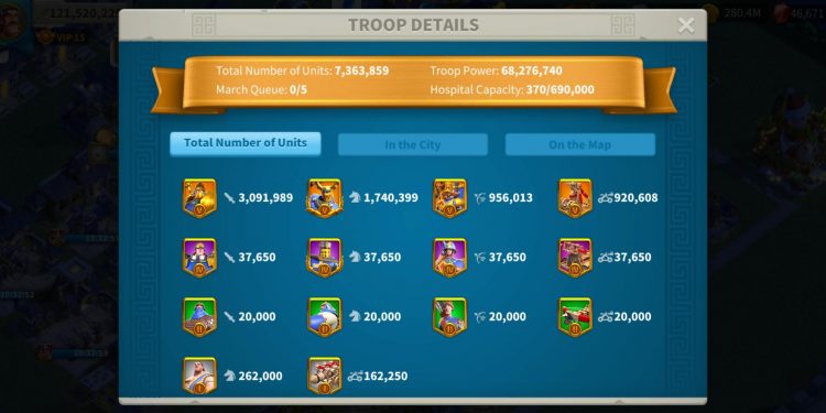 Infantry Main. 620 gold heads. 910$ + Fee