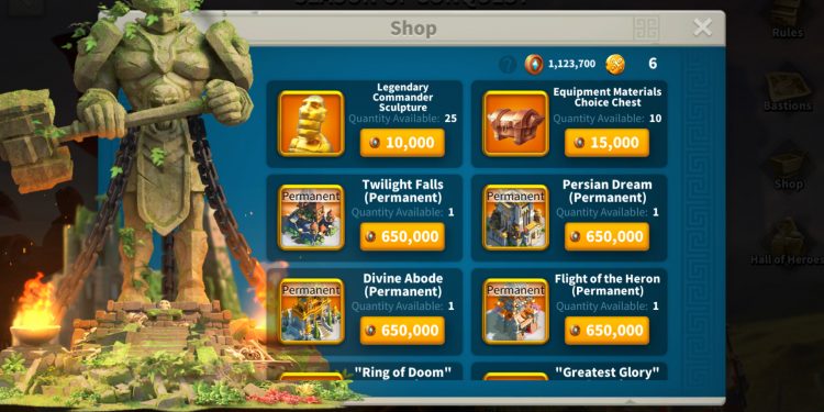 15 maxed commanders. + 900 golden heads. 1200 usd + fee