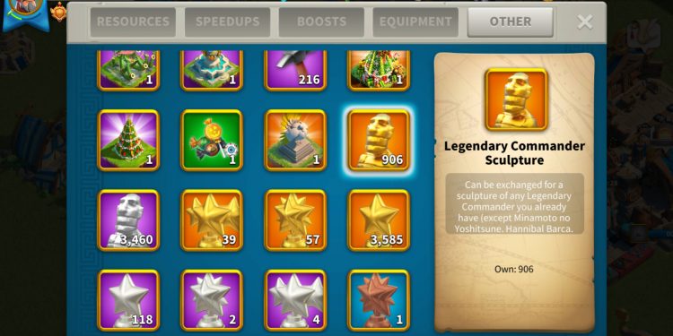 15 maxed commanders. + 900 golden heads. 1200 usd + fee