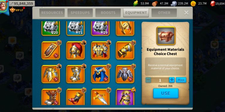 TOP equipment for Infantry.