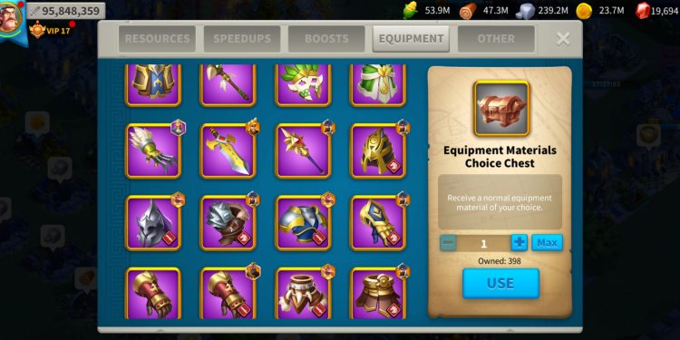 TOP equipment for Infantry.