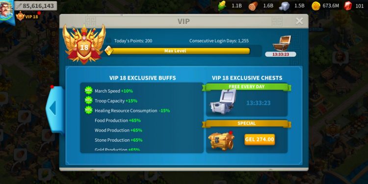 VIP 18. 1640 USD + our Fee