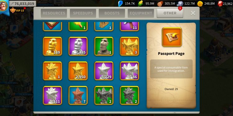 29 passports. 500 USD + our Fee