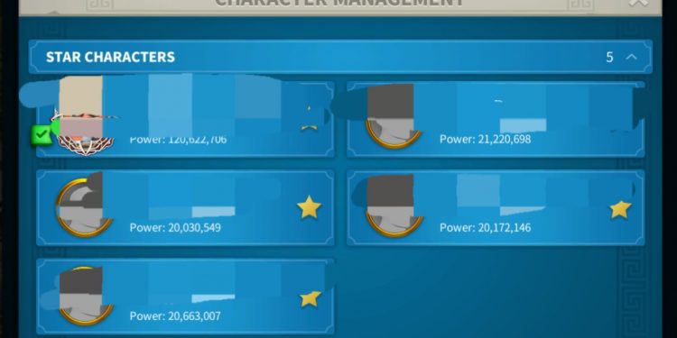 23 legendary Maxed. 2370 USD + our Fee