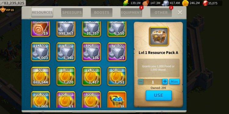 Tons of boost items! 800 USD + fee