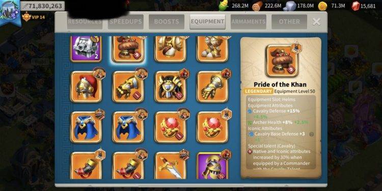 14 legendary equipment. 500 usd + fee