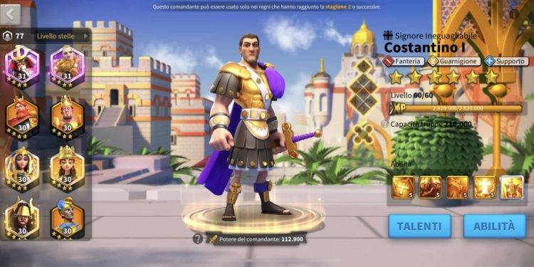 17 maxed commanders + 400 heads. 750 usd + fee