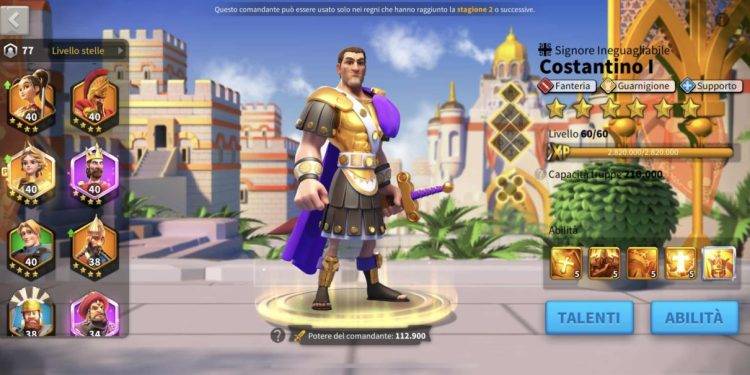 17 maxed commanders + 400 heads. 750 usd + fee