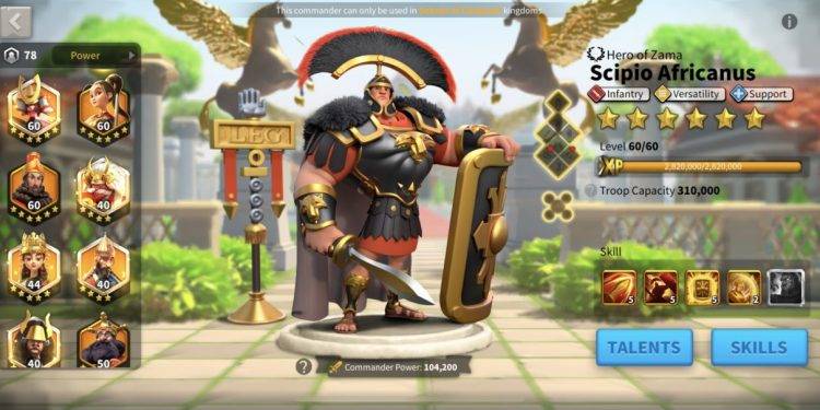 21 maxed commanders. 1000 usd + fee