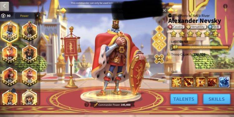 30 maxed commanders. 2000 usd. +fee