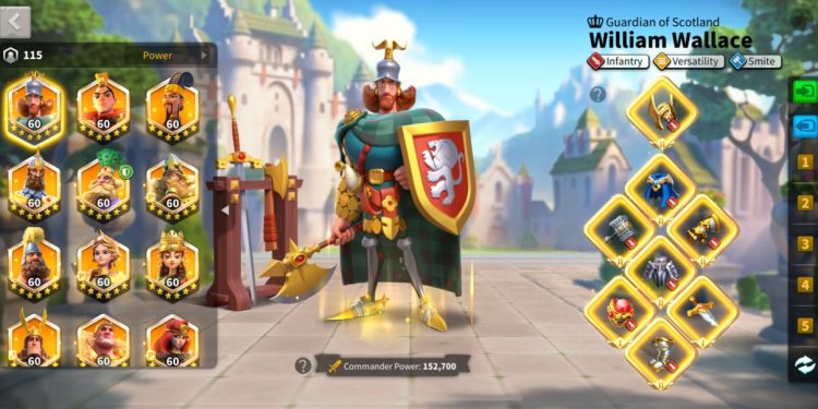 34 Commanders Maxed. 1500 usd + fee