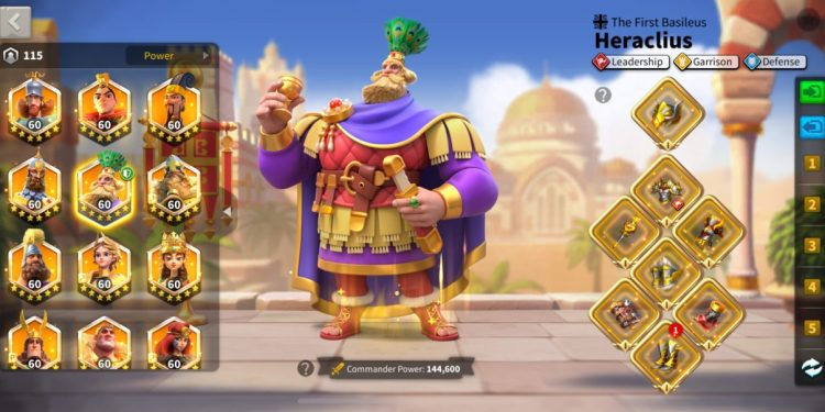 34 Commanders Maxed. 1500 usd + fee