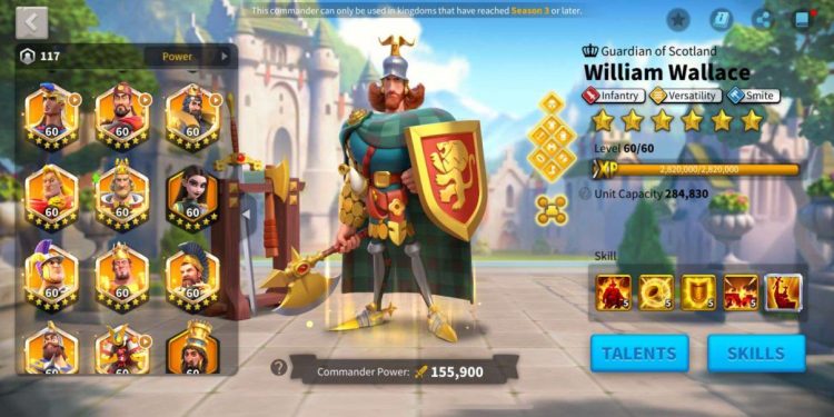 127M Power. 19.8 Billion Kill points. 7000 usd + fee