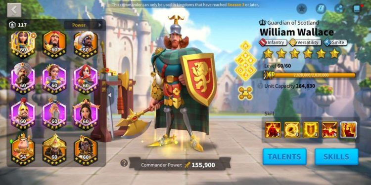 127M Power. 19.8 Billion Kill points. 7000 usd + fee