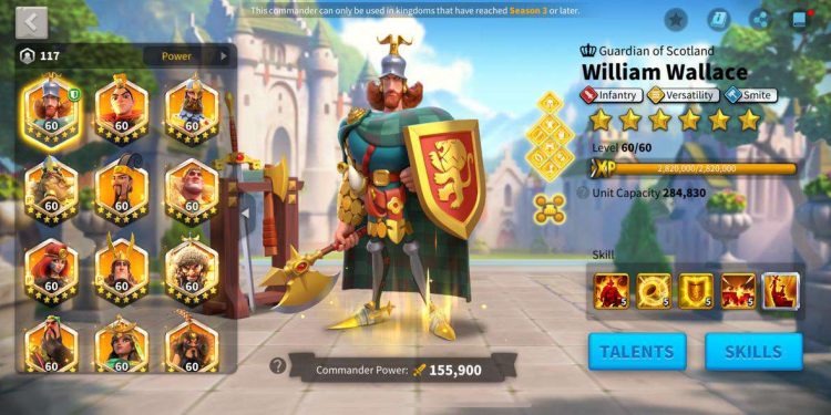 127M Power. 19.8 Billion Kill points. 7000 usd + fee
