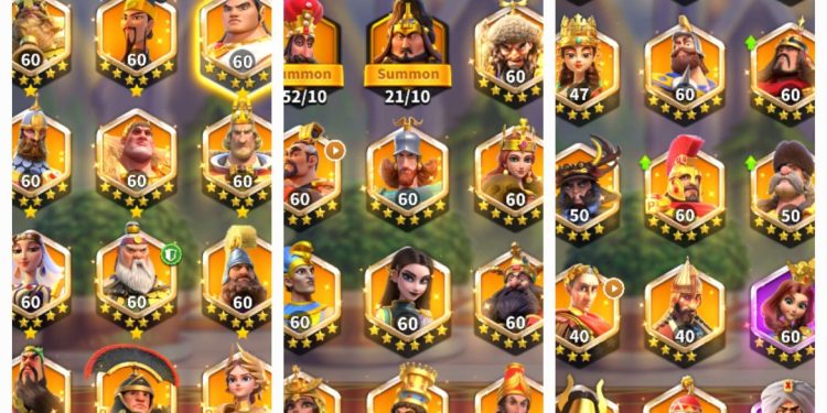 60 legendary comanders Expertised. 1183+ gold heads. 7000 USD + our Fee