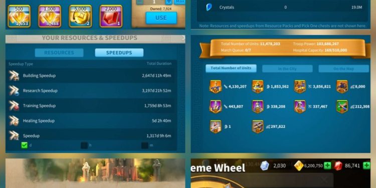 235 Million power after troops returning. SVIP – 6 million supreme wheel points. 16000 USD + our Fee