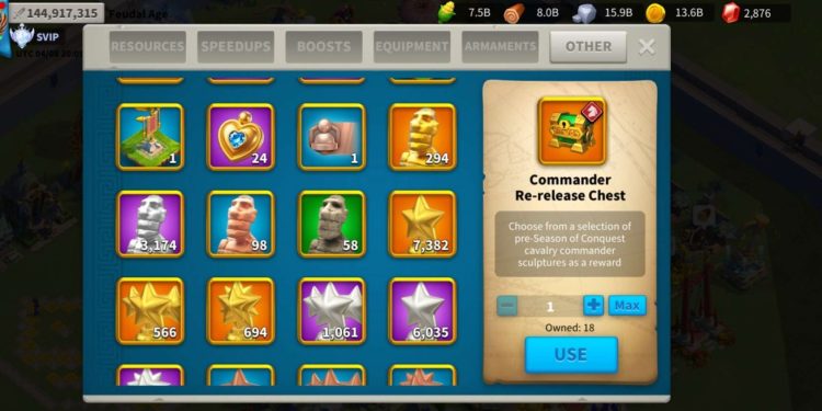 Rise of Kingdoms. 144 Million power. 51 Billion kills and 156 Million dead troops. 12 800 USD + our Fee