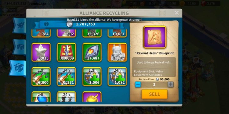 Rise of Kingdoms. 144 Million power. 51 Billion kills and 156 Million dead troops. 12 800 USD + our Fee