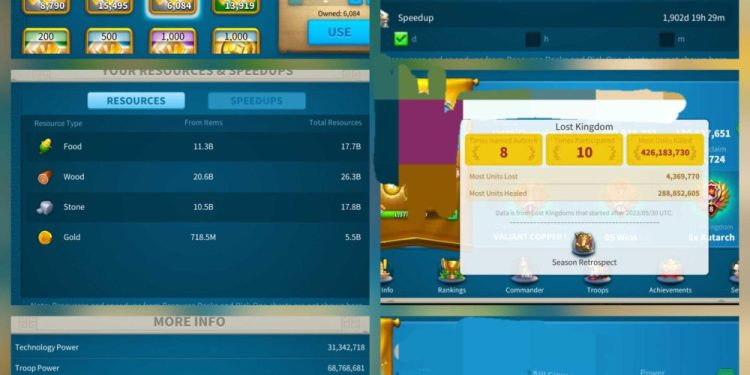 130 Million power. 42 Billion kills. SVIP. 19500 USD + our Fee