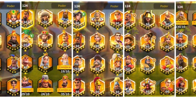 Rise of Kingdoms. MAXED EXPERT COMMANDERS ( 41). 1800 usd + fee