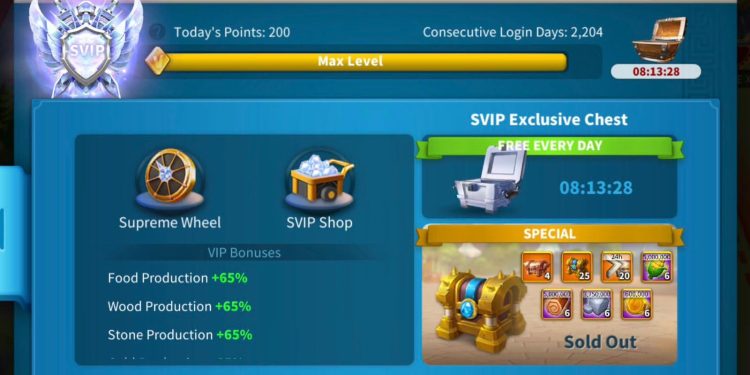 Rise of Kingdoms. 160 Million power. SVIP. 22.4 Billion Kills and 51 Million dead troops. 3500 + our Fee