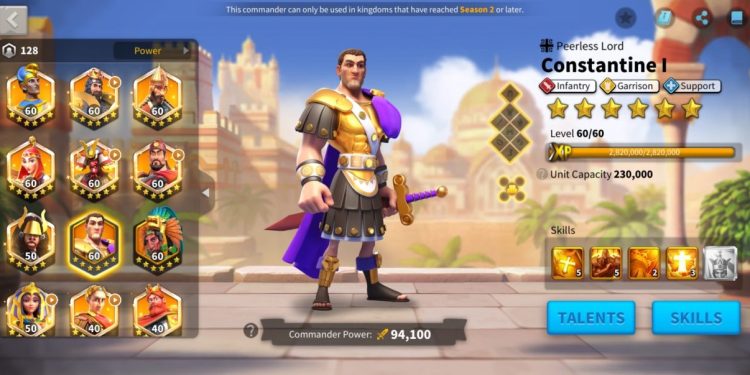 Rise of Kingdoms. 41 legendary comanders Expertised. 755 gold heads. 1800 usd + fee