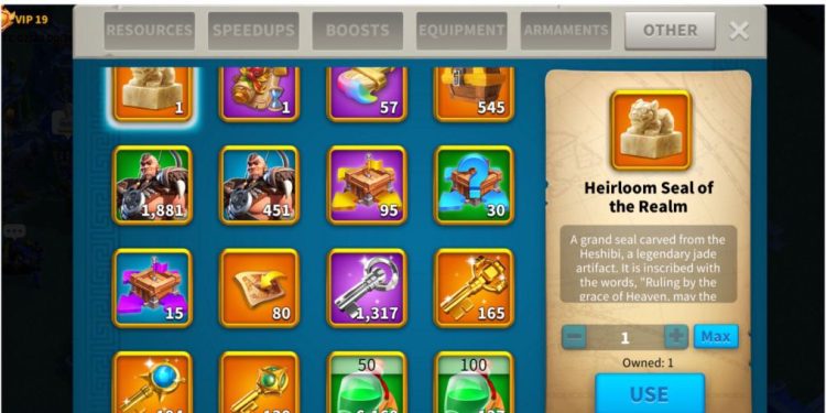 Rise of Kingdoms. VIP 19. 105 ML Power | KP 14 Billions. 1800 usd + fee