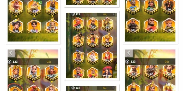 Rise of Kingdoms. 20 Level V Equipment. 11000 usd + fee