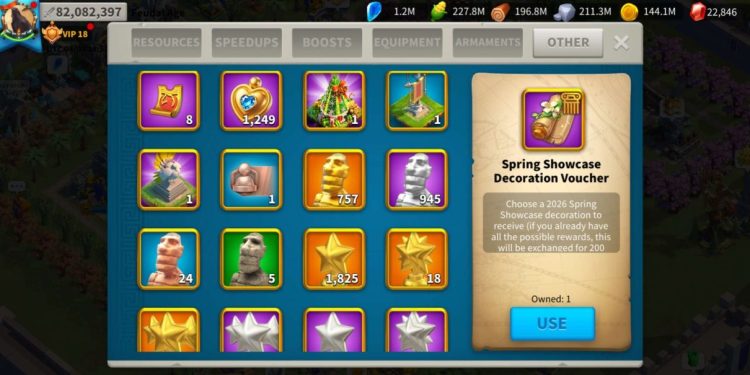 VIP 18. 82 Million power. 5.6 Billion kills. 640 USD + our Fee