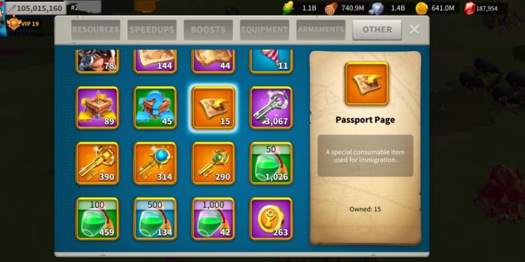 105 Million power. 13 Billion kills. VIP 19. 1300 USD + our Fee