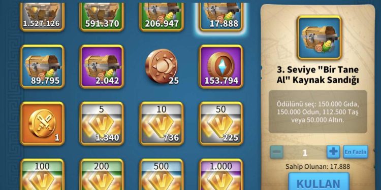 Rise of Kingdoms. 20 Level V Equipment. 11000 usd + fee