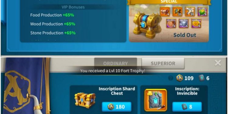 Rise of Kingdoms. SVIP. POWER (124M) KP 37B. 4200 Usd + fee
