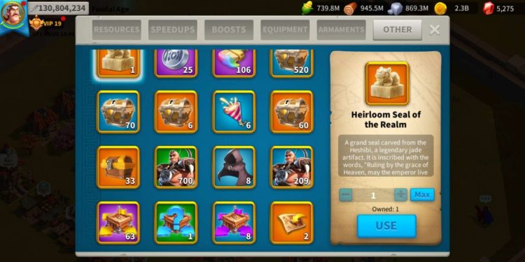 Rise of Kingdoms. 130 Million power. 17 Billion kills. VIP 19. 2000 USD + our Fee