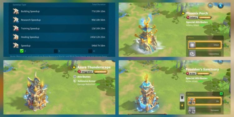 Rise of Kingdoms. Power : 115.6 mil. 650 usd + fee