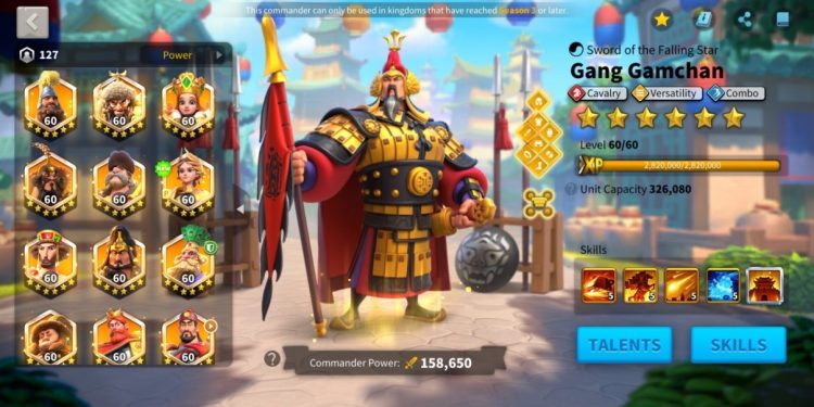 Rise of Kingdoms. CAV GARRISON/RALLY MAIN. 700 usd + fee