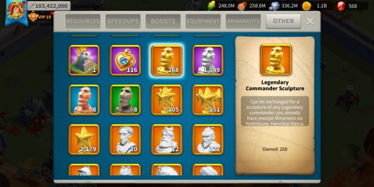 Rise of Kingdoms. 103 Million power. VIP 19. 8 Billion kills. 1000 USD + our Fee