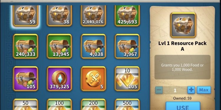Rise of Kingdoms. 96.5 Million power. 500 usd + fee