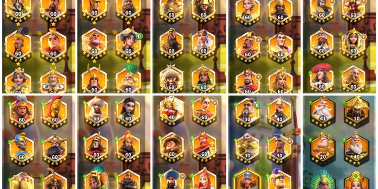 Rise of Kingdoms. True Infantry Meta account with best equipment and formation. 10 000 USD + our Fee