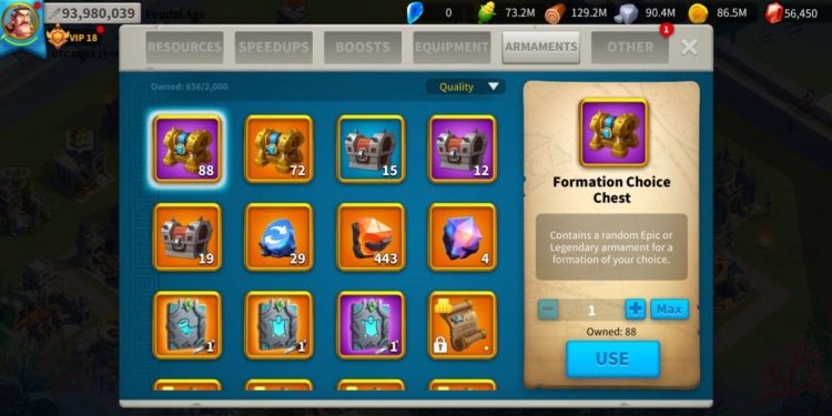 Rise of Kingdoms. 93 Million power. VIP 18. 8 Billion kills. 730 USD + our Fee