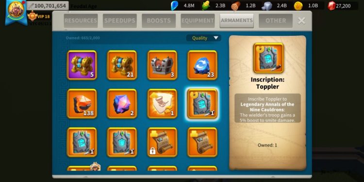 Rise of Kingdoms. 100 Million power, VIP 18. 12 Billion kills. 1000 USD + our Fee