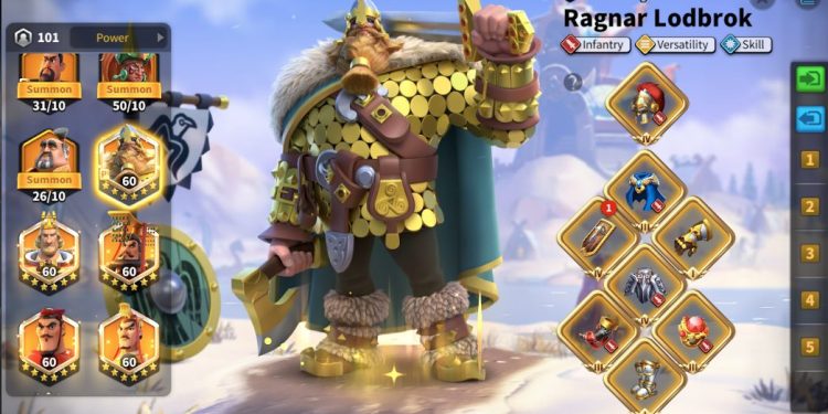 Rise of Kingdoms. 125mil power. 650 usd + fee