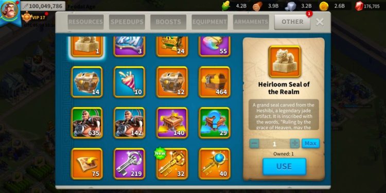 Rise of Kingdoms. 43 legendary comanders Expertised, 433 gold heads. 800 usd + fee