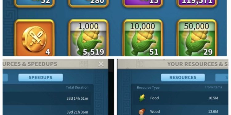 Rise of Kingdoms. Good offer if u are looking for farm accounts + main. 700 USD + our Fee