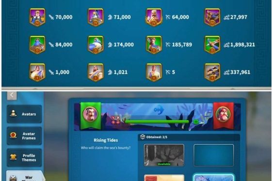 Rise of Kingdoms. 198 Million power. 31 Billion kills. 155 Million dead troops. SVIP – 3.8 Million supreme wheel points. 15 000 USD + our Fee