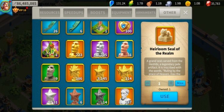 Rise of Kingdoms. 43 legendary comanders Expertised, 433 gold heads. 800 usd + fee