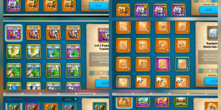 Rise of Kingdoms. 115 Million power + 6.4 Million returning troops. 12 500 USD + our Fee