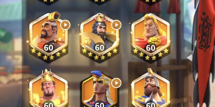 Rise of Kingdoms. 44 legendary expertised. 872+ gold heads. 1700 usd + fee