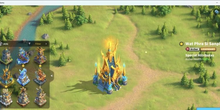 Rise of Kingdoms. POWER (188M). 23000 usd + fee