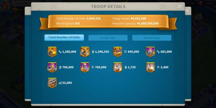 Rise of Kingdoms. 101 Million power, VIP 17. 3.8 Billion kills. 320 usd + our Fee